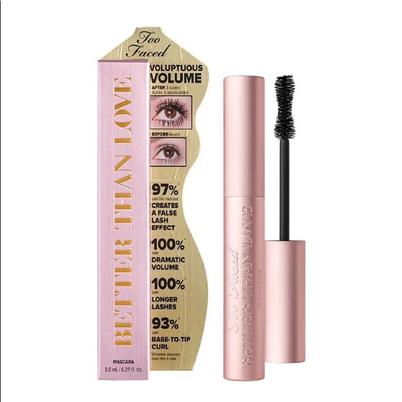 2 FULL SIZE Too Faced Better Than Sex Mascara BNIB - Picture 3 of 5